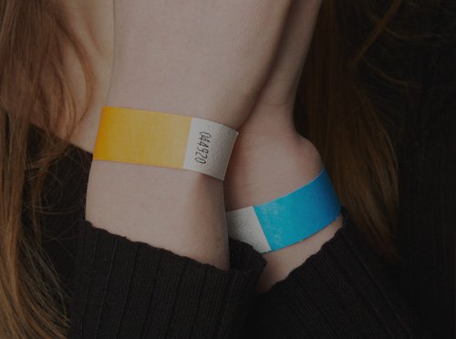 RFID Paper Wristbands